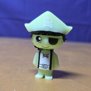 Ryans World Glow in the Dark Pirate Ryan Green Action Figure with Eye Patch